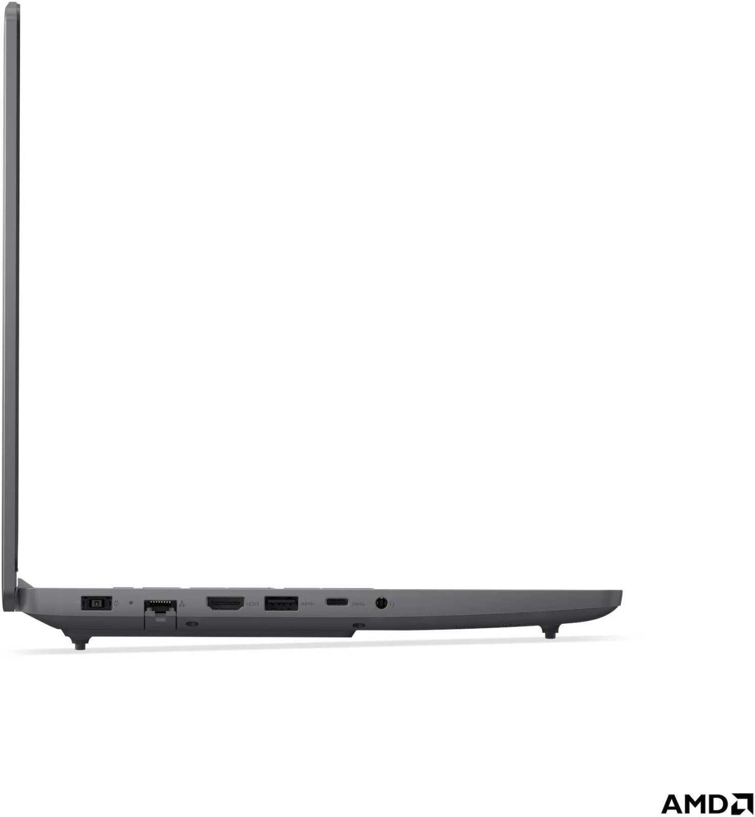 Lenovo LOQ Essential 15ARP10 Laptop, 15.6" FHD 144Hz Display, AMD Ryzen 7 7735HS, 16GB RAM, 512GB SSD, GeForce RTX 4050 6GB GDDR6 GPU, English Keyboard, No OS, Luna Gray | 83S0007QUE 3