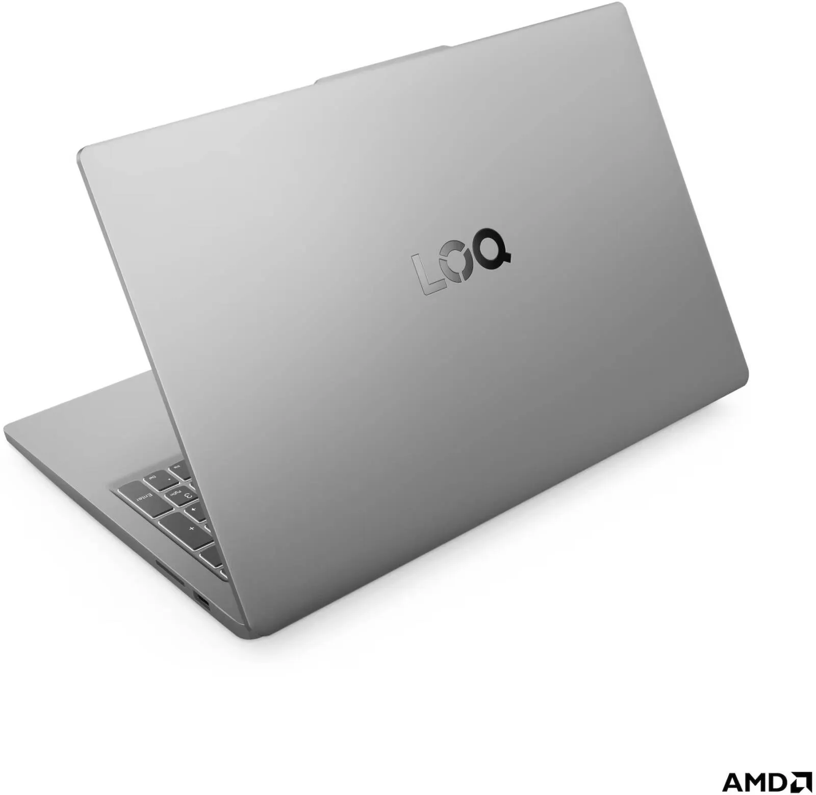 Lenovo LOQ Essential 15ARP10 Laptop, 15.6" FHD 144Hz Display, AMD Ryzen 7 7735HS, 16GB RAM, 512GB SSD, GeForce RTX 4050 6GB GDDR6 GPU, English Keyboard, No OS, Luna Gray | 83S0007QUE 5