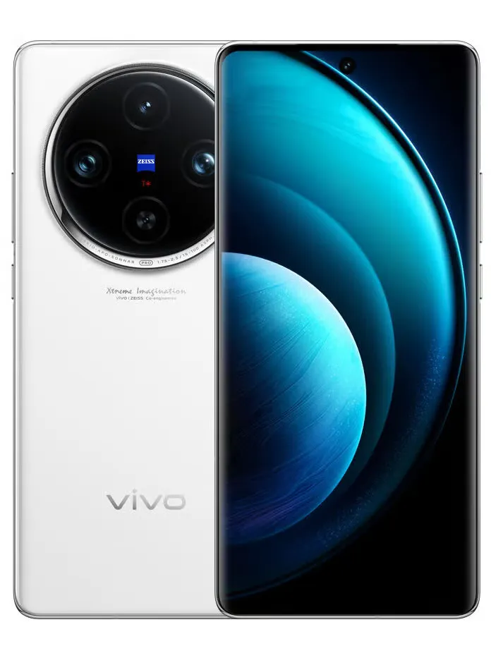 X100 Pro 5G 16Gb+512Gb 6.78 Inches LTPO Amoled Screen Dimensity 9300 Android 14 Camera 50MP 100W SuperCharge Smartphone, White Chinese Version 4