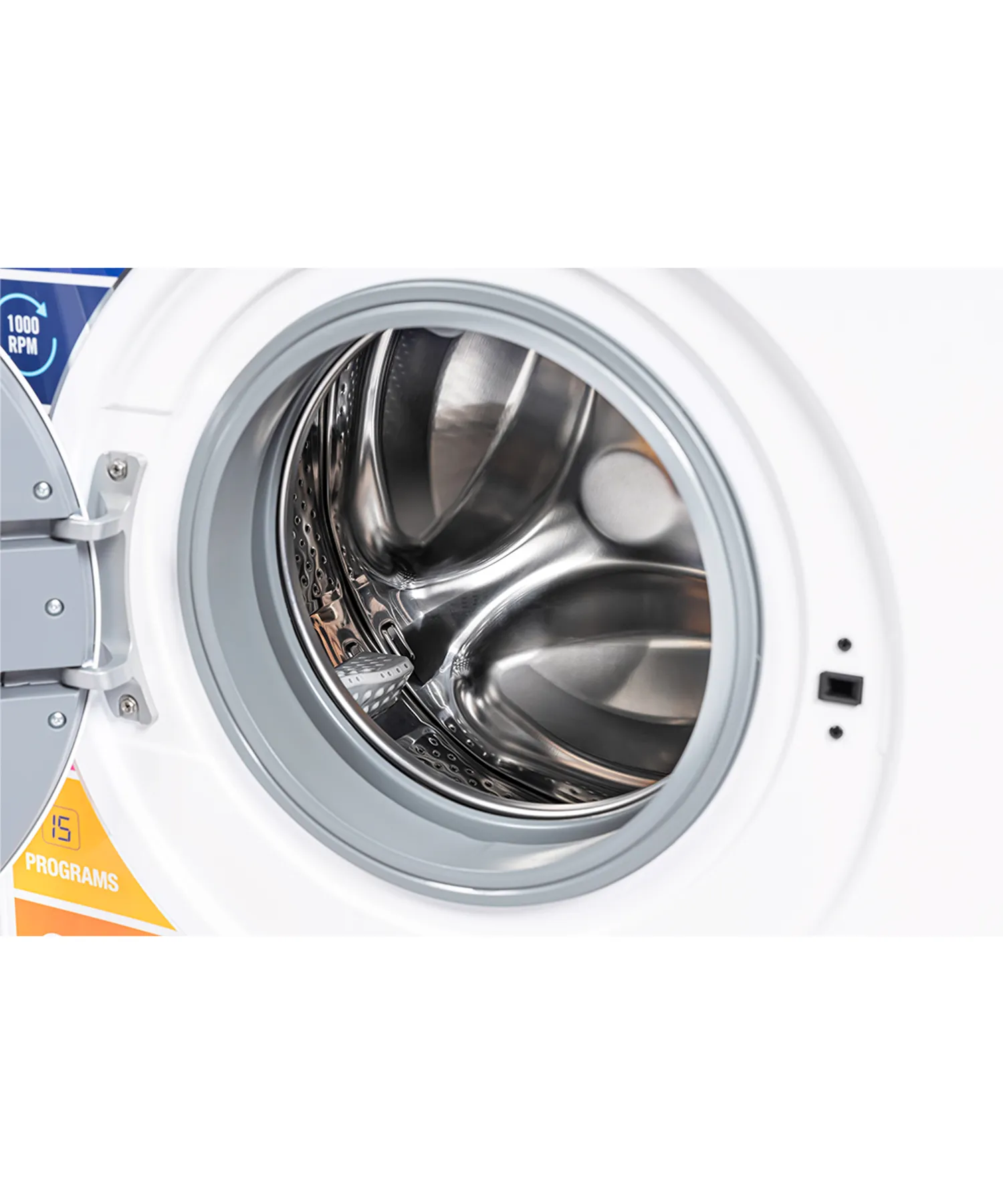 Super General 6KG Front Load Fully Automatic Washing Machine With 1000 RPM, 15 Wash Programs, LED Display, Built-In Heater, Quick Wash, Delay Start & Drum Clean Function SGW6250NLED White 3