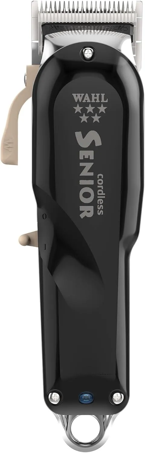Wahl HSM Cordless Senior | Professional Cordless Hair Trimmer, Surgical Fading Blade, Thick Hair, 80 Minutes Run Time, 3 Attachment Combs