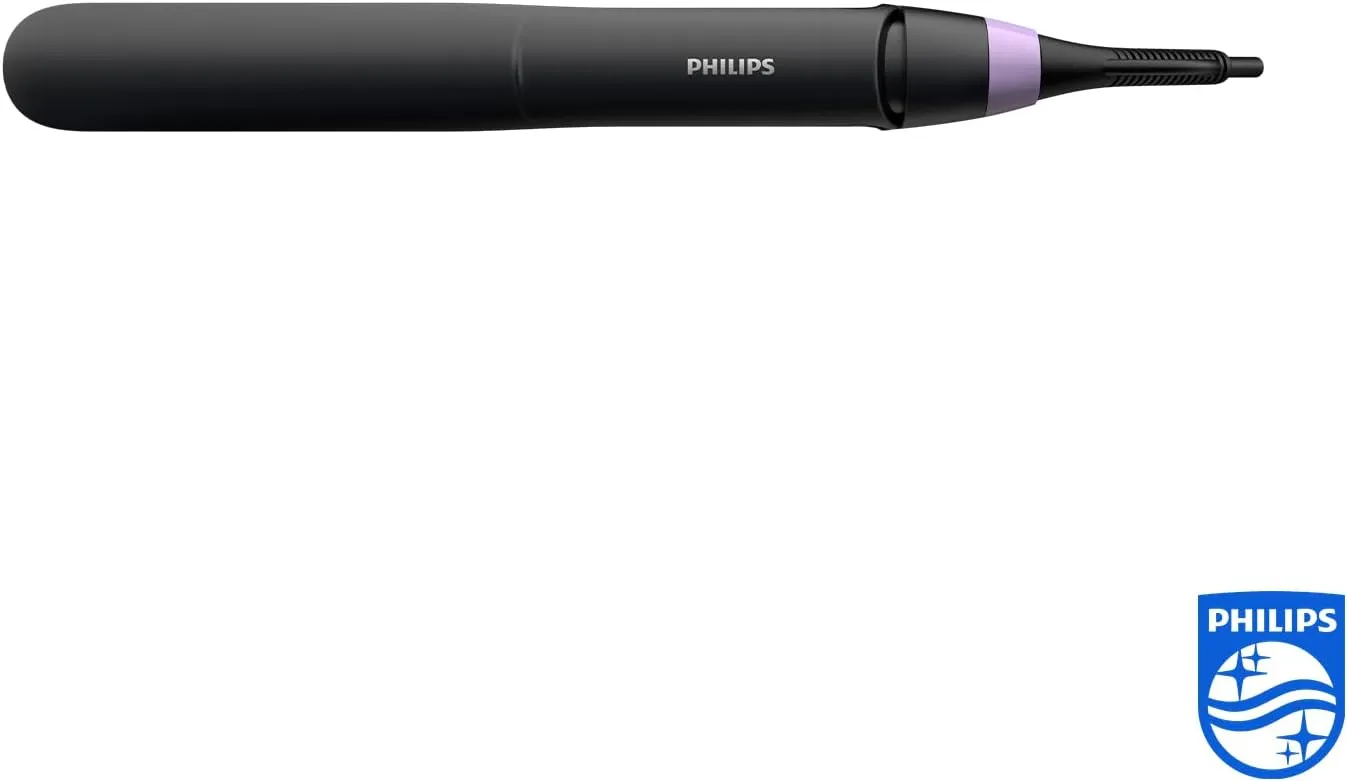 Philips StraightCare Essential ThermoProtect Straightener, ThermoProtect Technology, Keratin-infused Plates, 10 Temperature Settings, Temperature Range From 160°C up to 230°C - BHS377/00