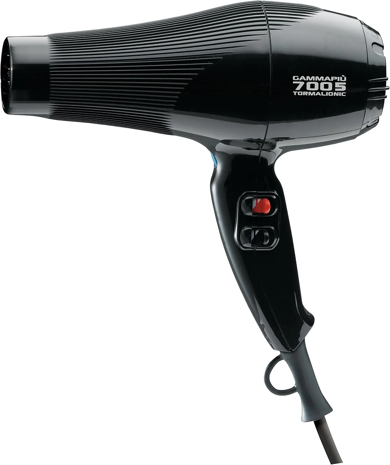 GAMMAPIU' Gamma 7005 Tormalionic Black Professional hair dryers 7005 Tourmaline and maximum range 2100-2500W HD-NA4425