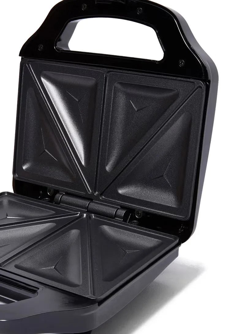 Mebashi ME-SW1002B Sandwich Maker, 2 Sandwiches, 700W, Black/Silver 3