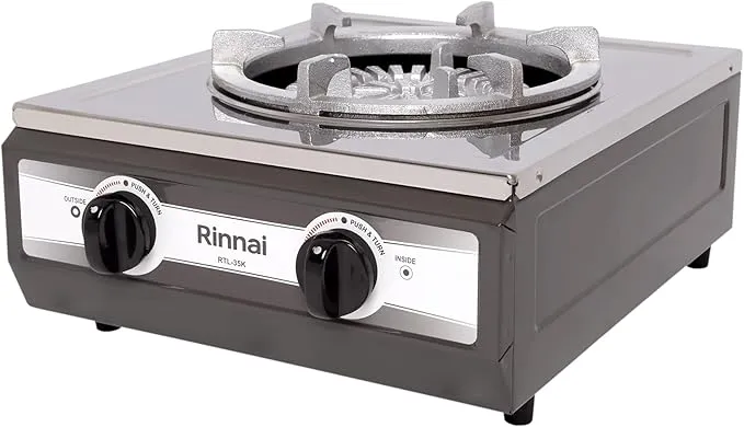 Rinnai 1 Burner Tabletop Gas Stove – RTL35K 2