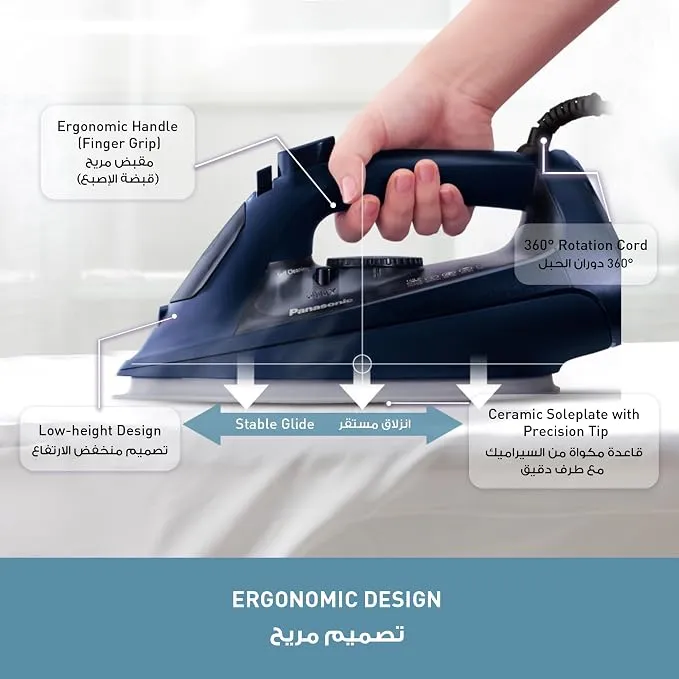Panasonic 2600W Steam Iron – NI-U750ATH 3