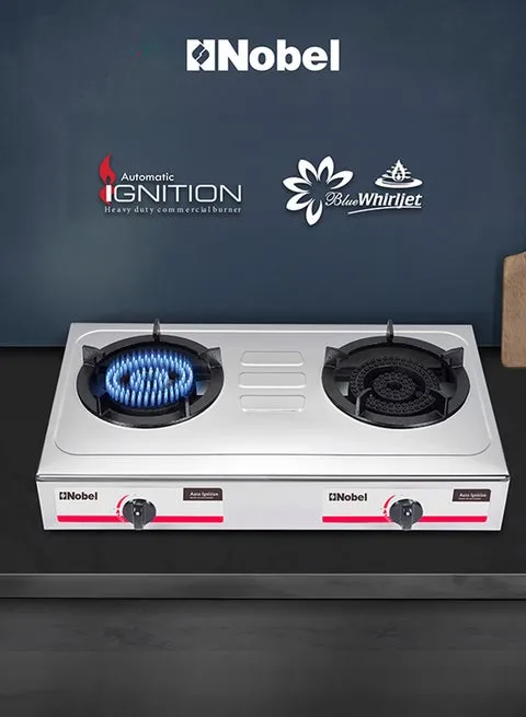 Nobel 2 Burner Tabletop Gas Stove – NGT2020HD