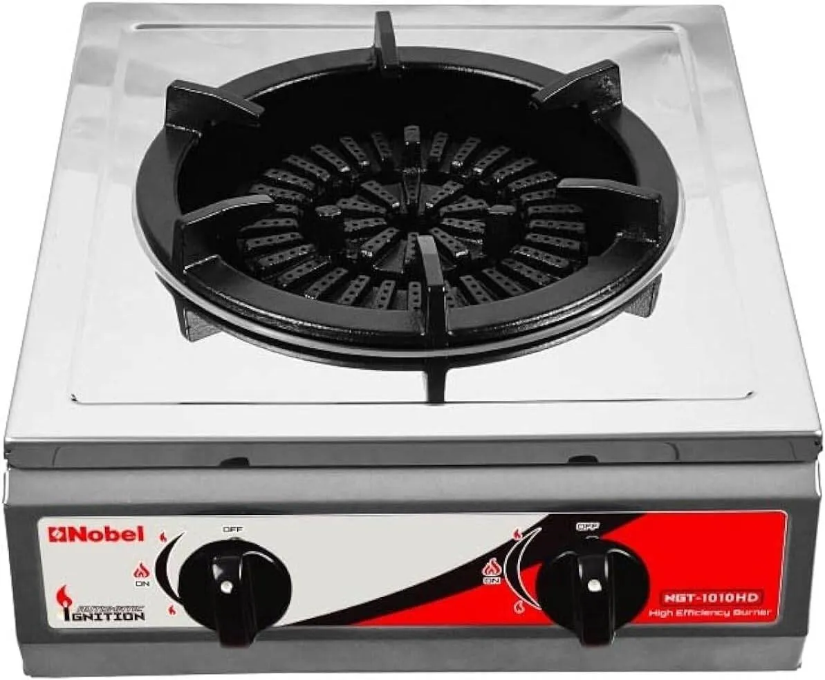 Nobel 1 Burner Tabletop Gas Stove – NGT1010HDI 2