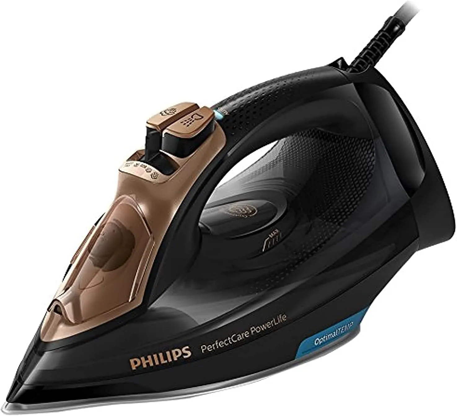 PHILIPS Perfect Care Steam Iron - Gc3929/66, Black