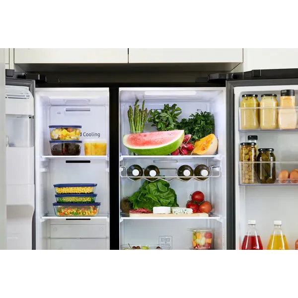 SAMSUNG REFRIGERATOR SIDE BY SIDE 635LITERS SRS673DMB 4