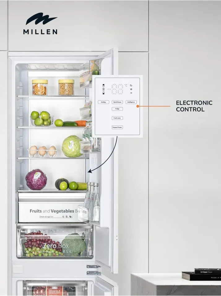 Millen Large Fridge with BLDC Inverter MBIA 193.31D 3