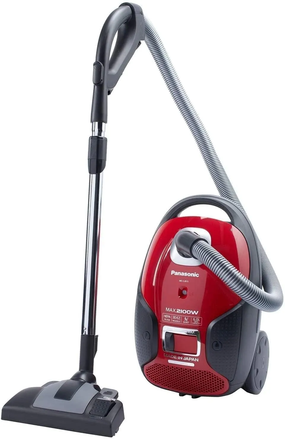 Panasonic VACUUM CLEANERS MADE IN JAPAN MC-CJ915 R- (RED) (6L 3