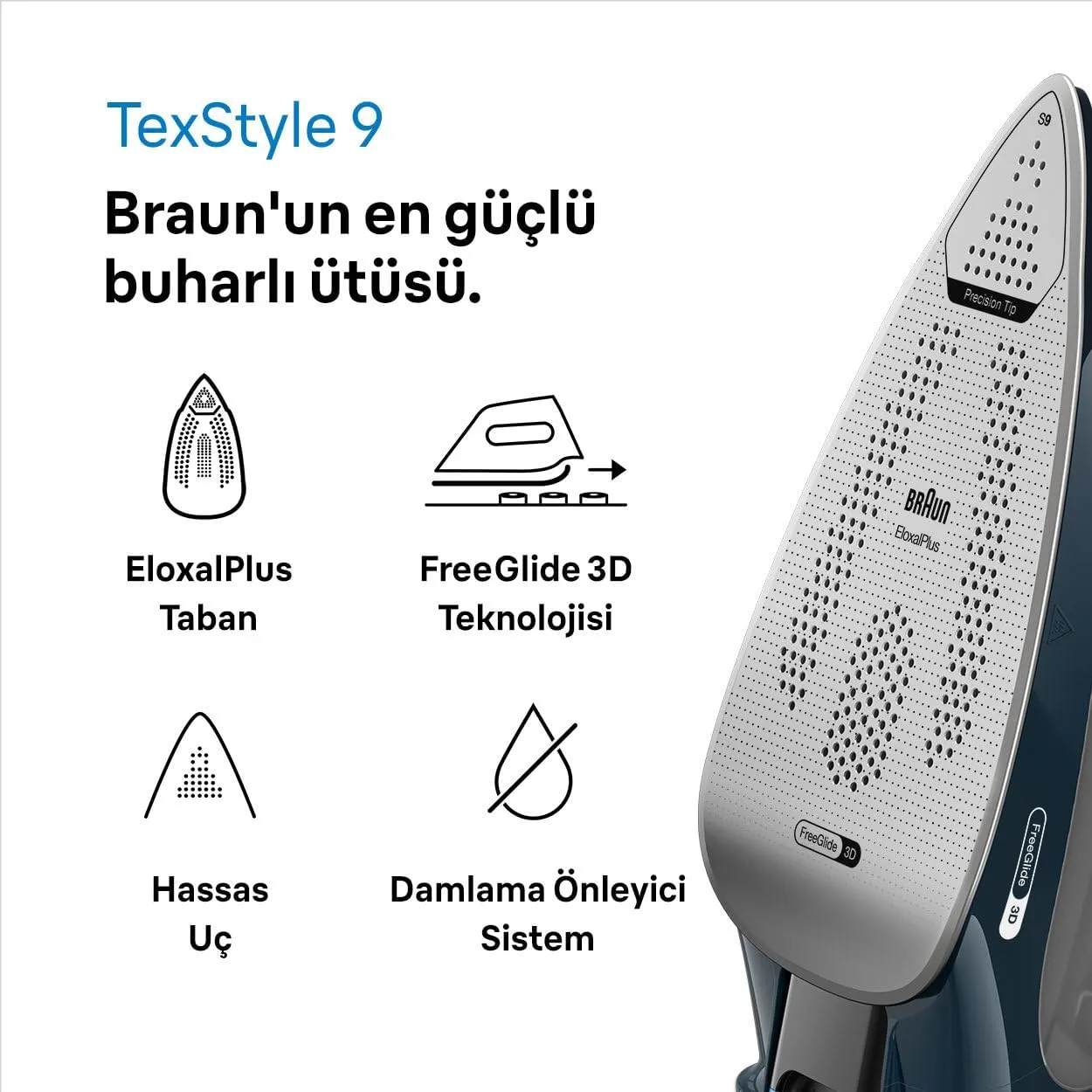 Braun Żelażko TexStyle 9 SI9682.DB
