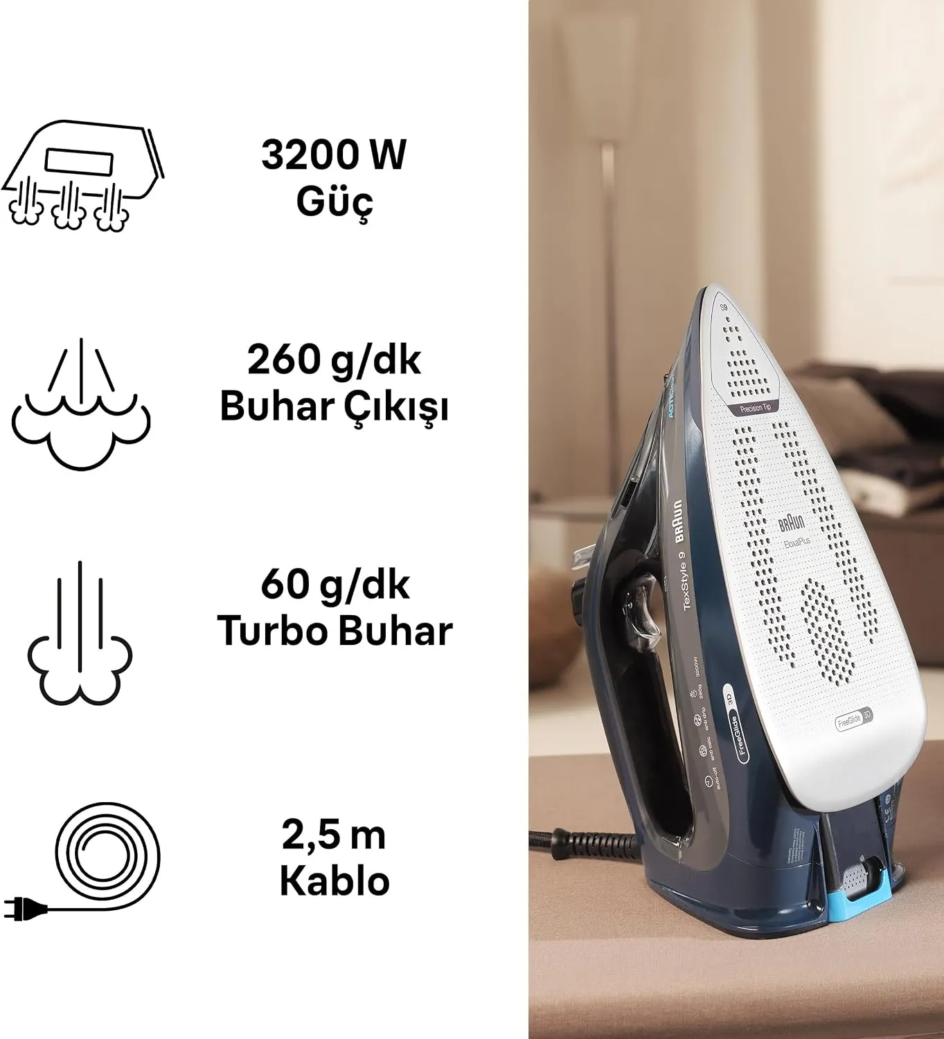 Braun Żelażko TexStyle 9 SI9682.DB 4
