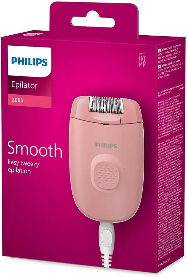 Philips Epilator Series 2000, Corded Epilator for Legs, Hair Removal Device for Women, Model BRE229/00 4