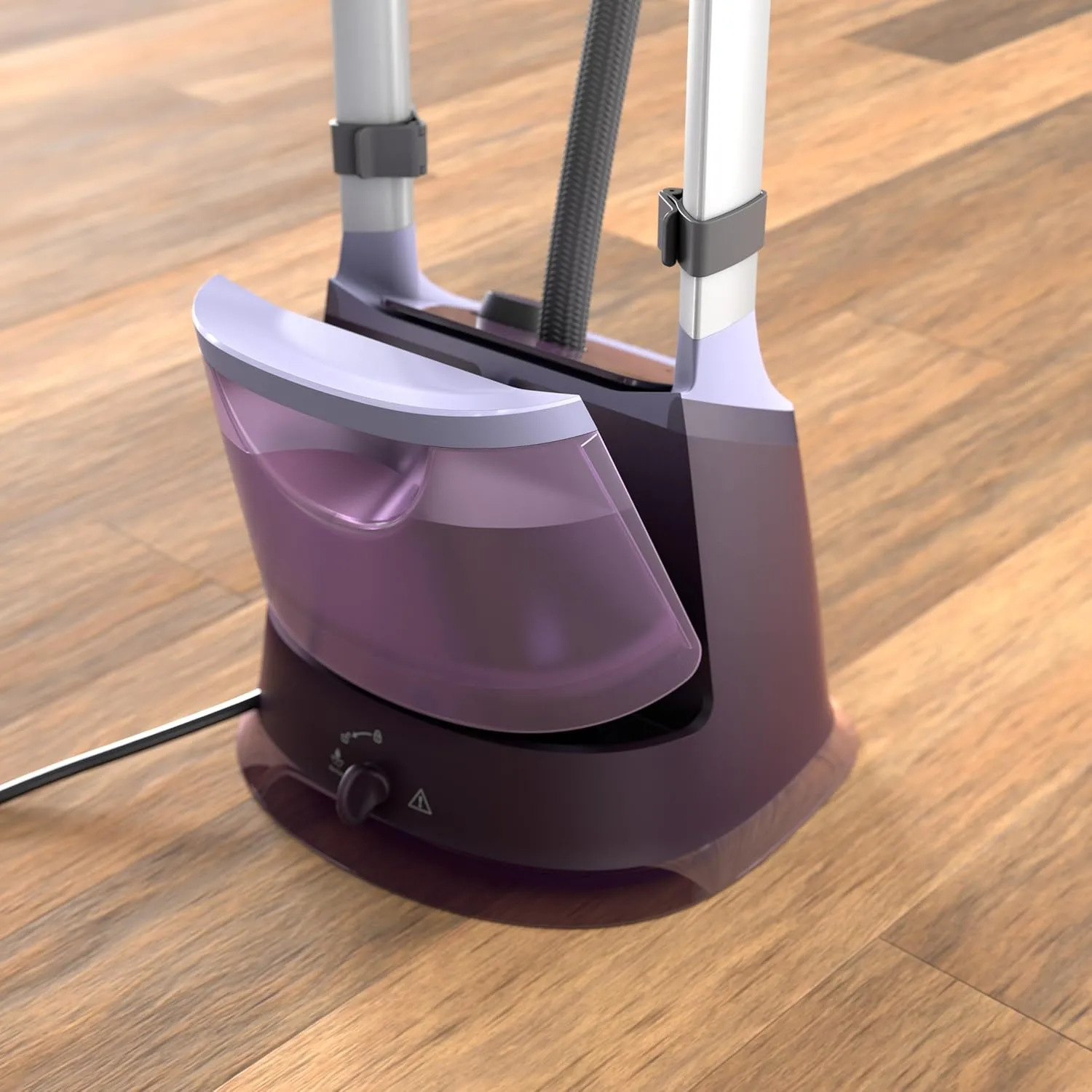 Philips Stand Steamer with XL StyleBoard 3000 Series - 2000W, MyEssence Fragrance Infuser, 40g/min Continuous Steam, 2L Water Tank, Pointed Plate Tip, 5 Settings, Purple - STE3180/30 3