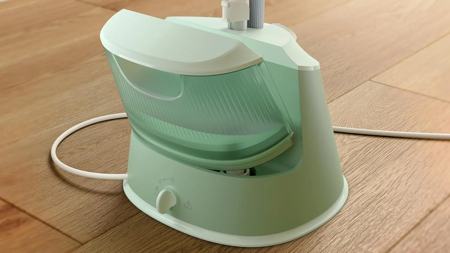 Philips Garment Steamer 1000 Series - 1600W, 1.8L Detachable Tank, 2 Steam Setting, 32 g/min, Compact Design, Desert Green - STE1010/76 4