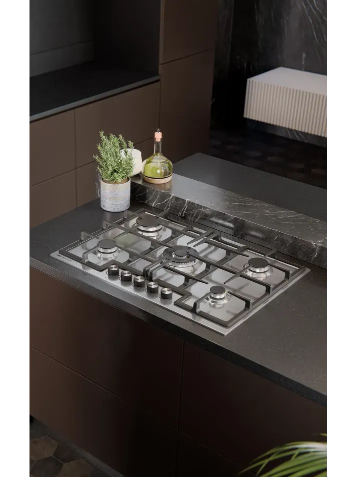 millen 90cm built in gas hob with SABAF burners MGH 9001IX 4