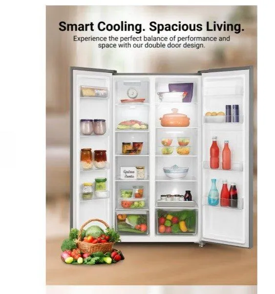 Lloyd Refrigerator Side By Side 521 GOSF554HWSM1HC 3