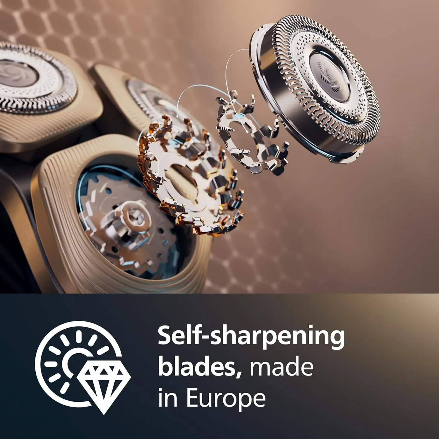 Philips SH91 Head: 72 Dual SteelPrecision blades for Series 9000 shavers. 4