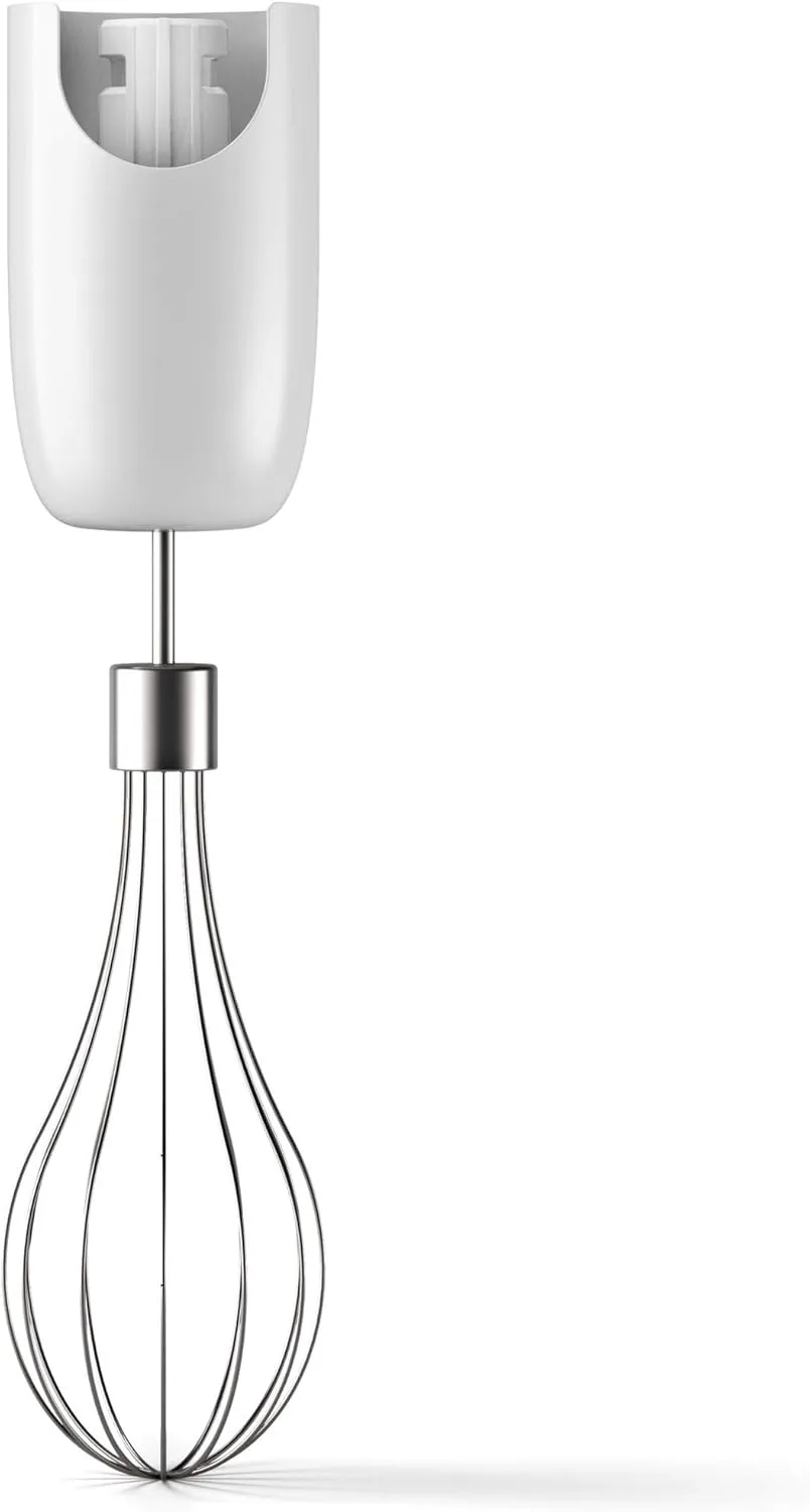 Philips Handblender Daily Collection - 700W, Includes Beaker + XL Chopper + Whisk, White - HR2545/01 3