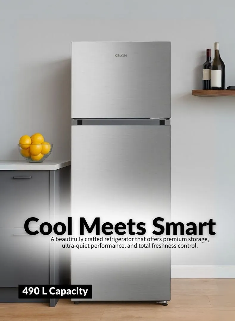 Kelon Refrigerator Double Door 490Liters KRD49WRS 2