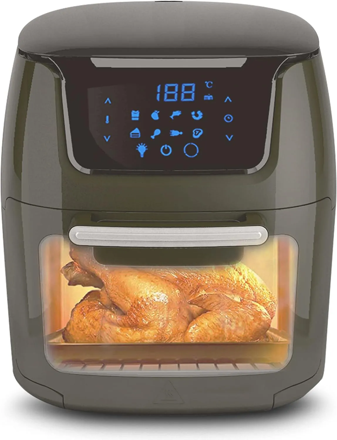 Gratus Air Fryer, The healthy Airfyer which leads you to Oil free,Low fat cooking. 12L Capacity, Digital Display,2 Year Warranty, Overheating Protection Function Inbuild, 1800 W