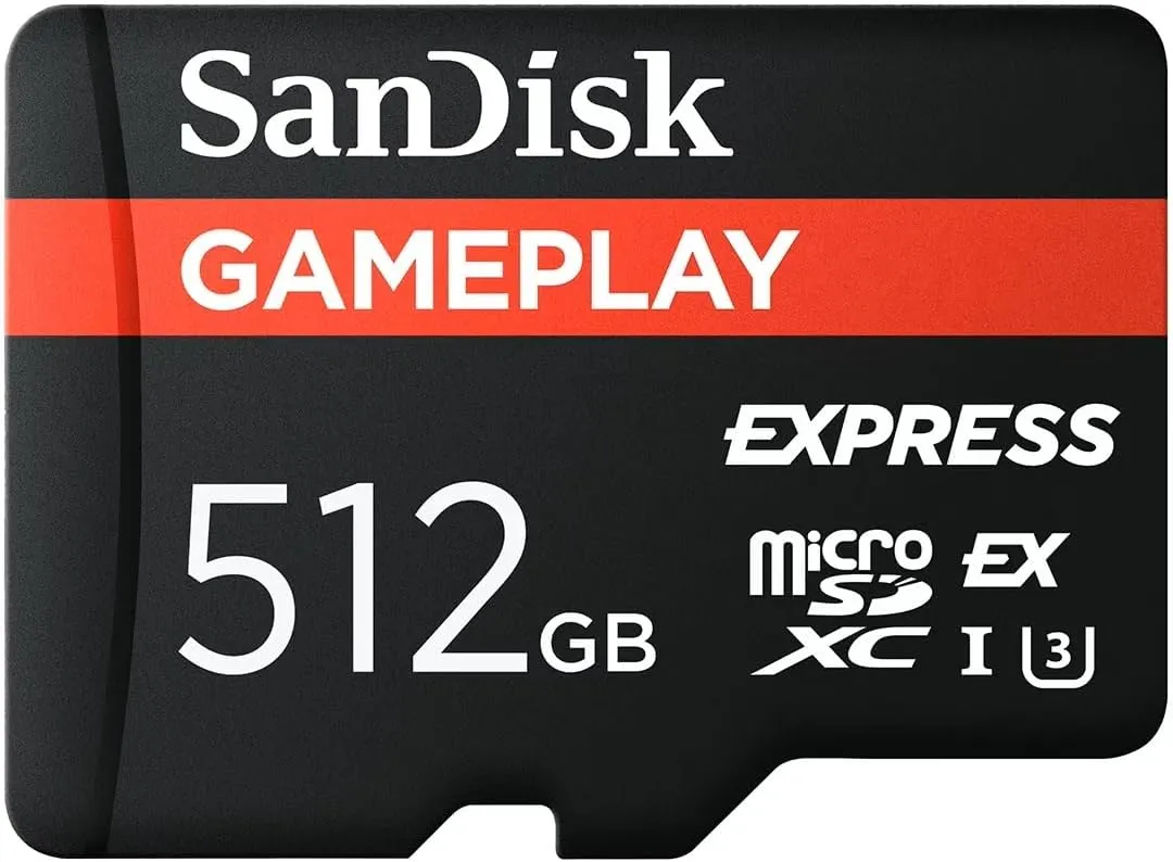 SANDISK MEMORY CARD GAMEPLAY MICRO SD EXPRESS 880MB/S (SDSQXFN-512G-AW6GN) 512GB
