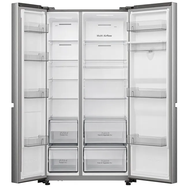 HISENSE REFRIGERATOR SIDE BY SIDE 650LITERS HRSBS649SW 4