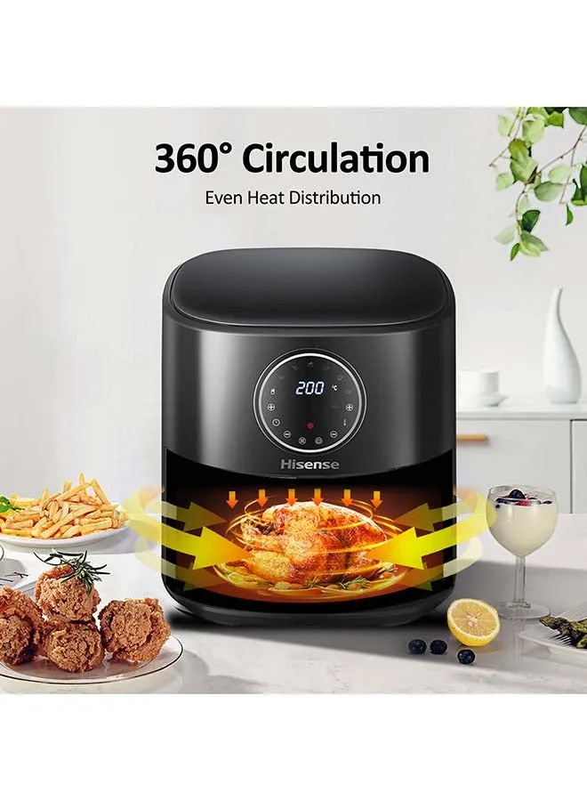 Hisense Air Fryer 5.2l with Metal Interior H06AFGY1S1 2