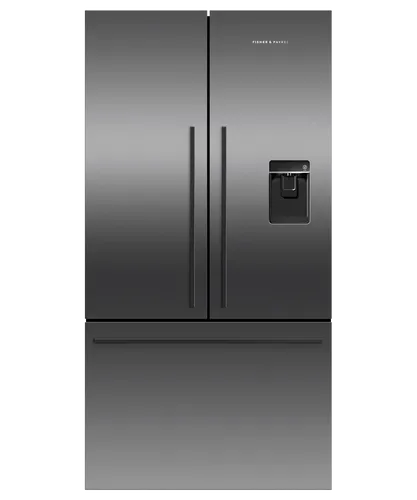 Fisher & Paykel 605L French Door Refrigerator Freezer with Bottom Drawer, ActiveSmart™ Foodcare, Frost Free, Inverter Compressor, Stainless Steel – RF610A