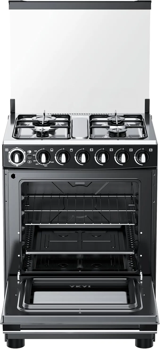 Akai GAS COOKER 60CM CRMAM66BCFS 3