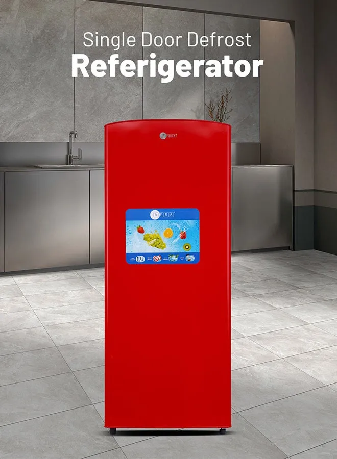 Afra REFRIGEARATOR SINGLE DOOR AF1900SDWH