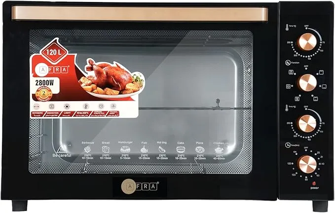 Afra ELECTRIC OVEN 120L AF-12080OTBK 4
