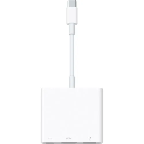 APPLE USB-C TO DIGITAL AV MULTIPORT ADAPTER (MUF82AM/A) WHITE