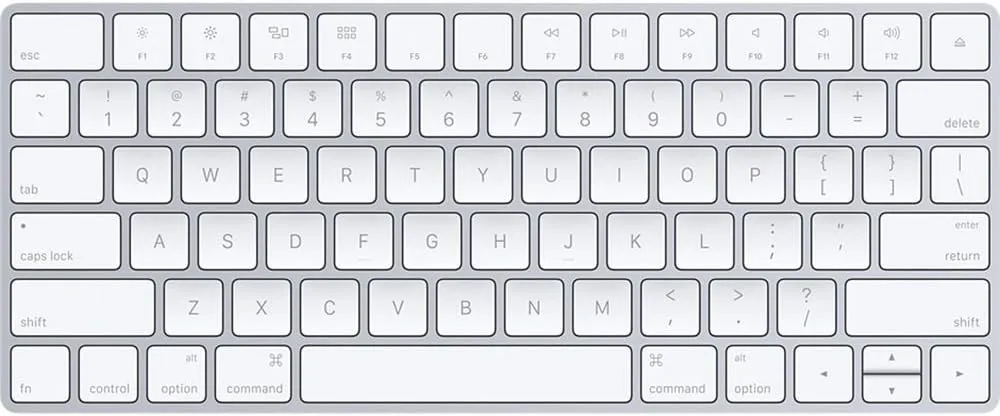APPLE MAGIC KEYBOARD MLA22LL/A SILVER