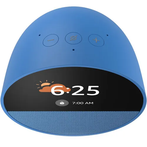 AMAZON SPEAKER ECHO SPOT WITH ALARM CLOCK OCEAN BLUE 3