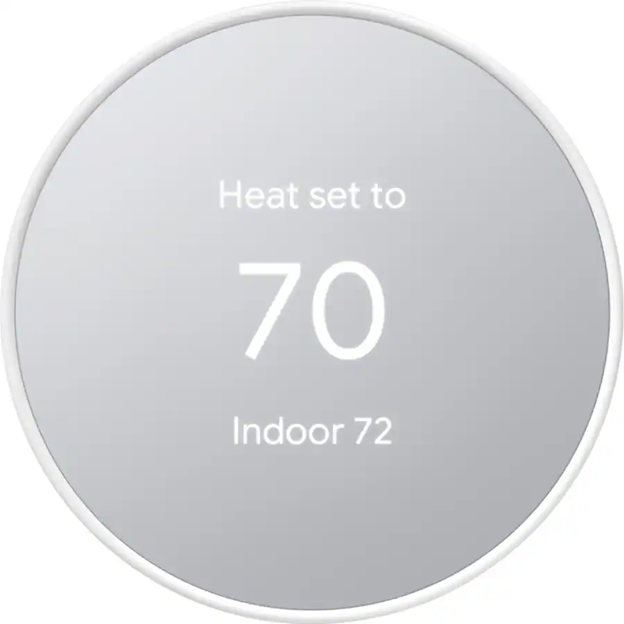 GOOGLE NEST THERMOSTAT GA01334-US SNOW