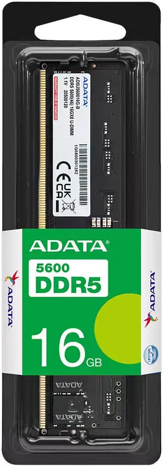 ADATA 16GB DDR5 U-DIMM5600 16GB desktop AD5U560016G-S