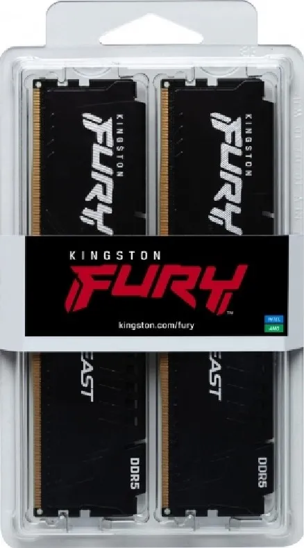 Kingston FURY 32GB (2*16GB) DDR5-5600 CL40 UDIMM DESKTOP KF556C40BBK2-32 3