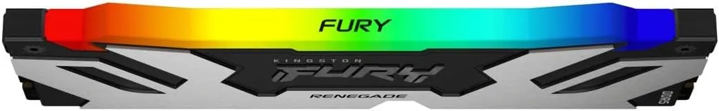 Kingston FURY Renegade Black RGB XMP 32GB 8000MT/s DDR5 CL38 DIMM (Kit of 2) Desktop Gaming Memory - KF580C38RSAK2-32