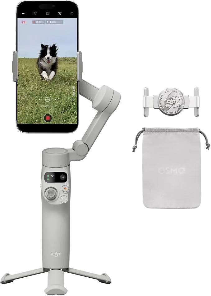 DJI OSMO MOBILE 7 SMARTPHONE 3-AXIS GIMBAL STABILIZER (D5307) GRAY