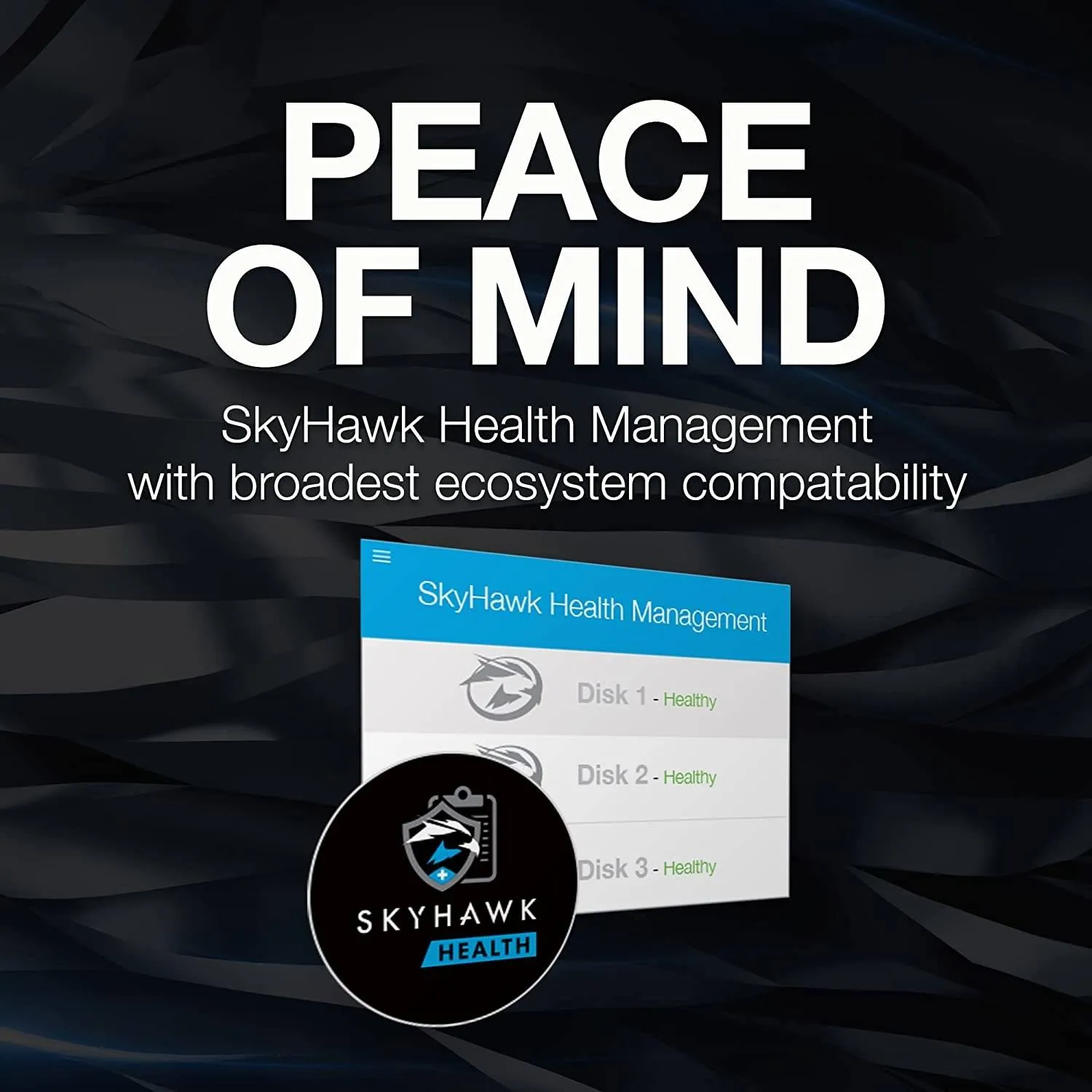 SEAGATE SKYHAWK SURVEILLANCE DRIVE 2TB HDD - ST2000VX017 3