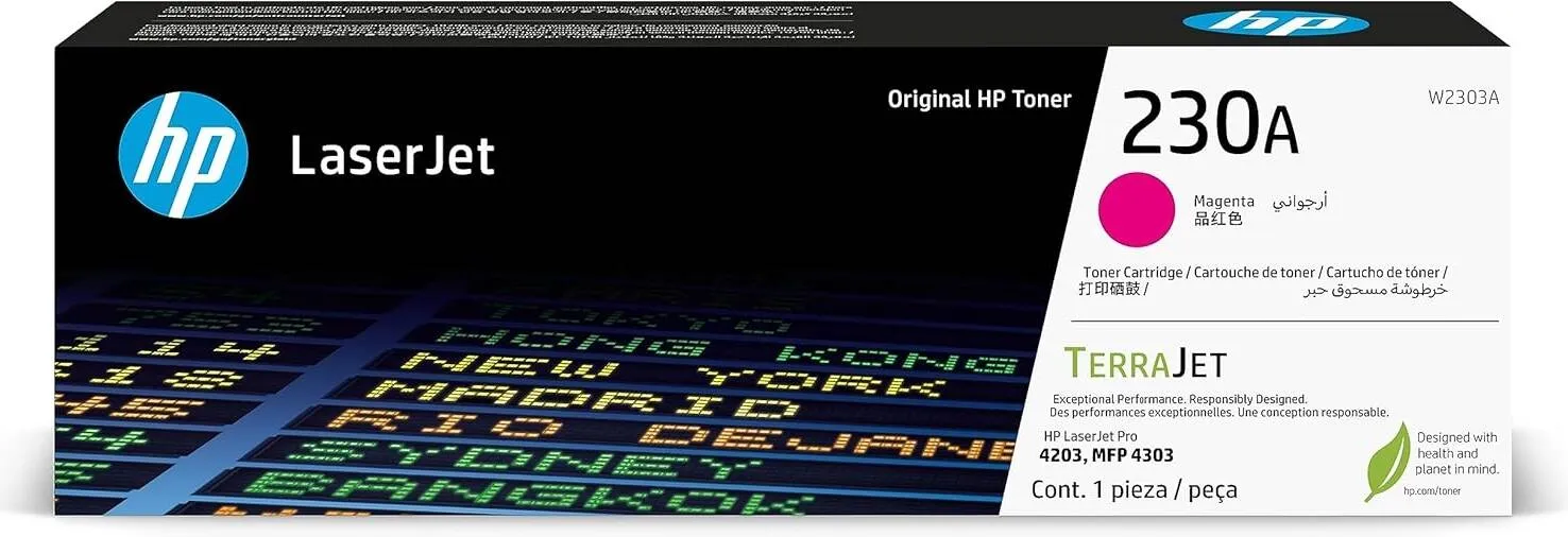 HP 230A Magenta Original LaserJet Toner Cartridge-W2303A