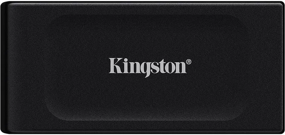 Kingston XS1000 External SSD, 1TB Capacity, 1050MB/s Read, 1000MB/s Write, USB-C to USB-A Cable, USB 3.2 Gen 2, Black SXS1000/1000G