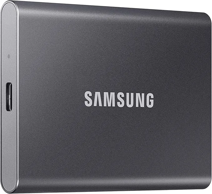 SAMSUNG SSD T7 PORTABLE (MU-PC2T0T/AM) 2TB GRAY