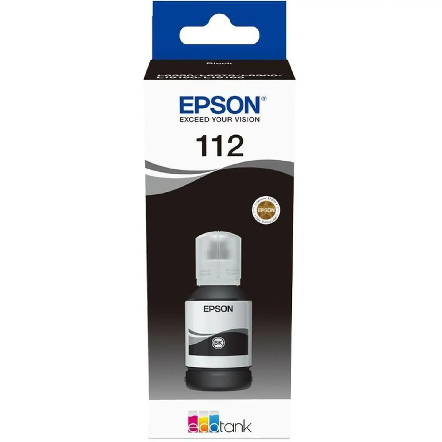 Epson 112 EcoTank Original Pigment Black ink