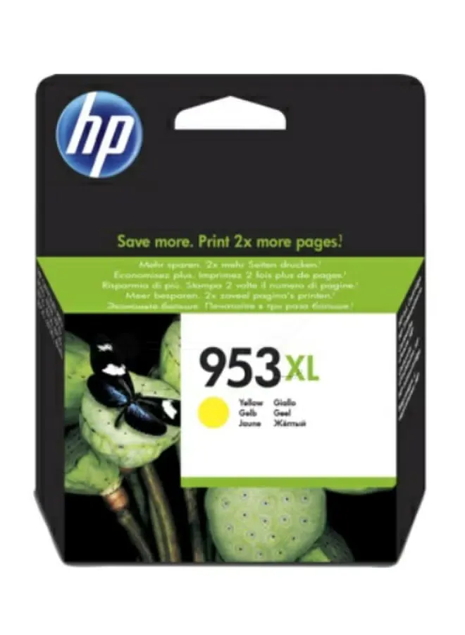 HP 953XL Yellow Original Ink Cartridge – F6U18AE