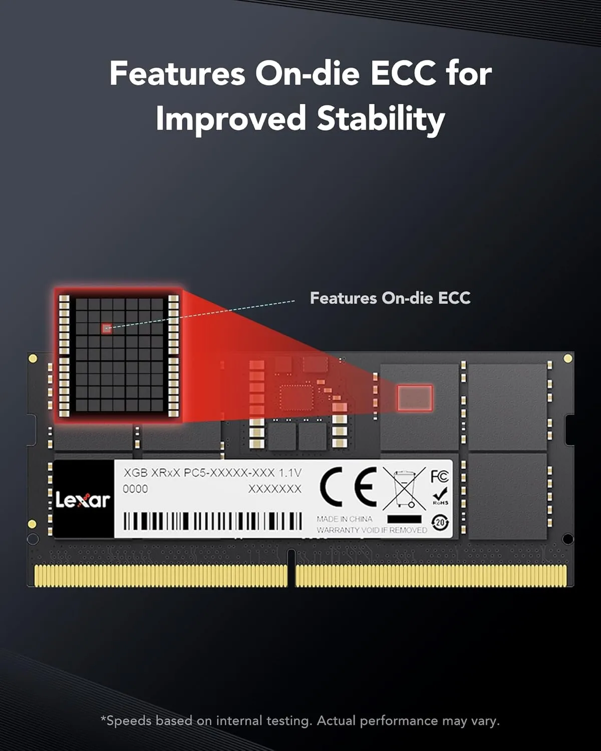 LEXAR KIT 32GB DDR5 5600 (2 X 16) ( SODIMM )LD5S16G56C46ST-BGD 4