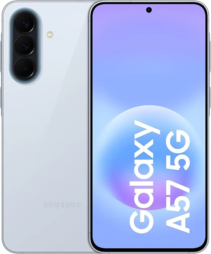 Samsung Galaxy A57 5G Smartphone 12GB RAM 512GB Storage – Super AMOLED Display, Triple Camera, 5000mAh Battery, 5G Dual SIM Mobile Phone